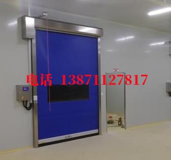 雷达拉链密封快速卷帘门